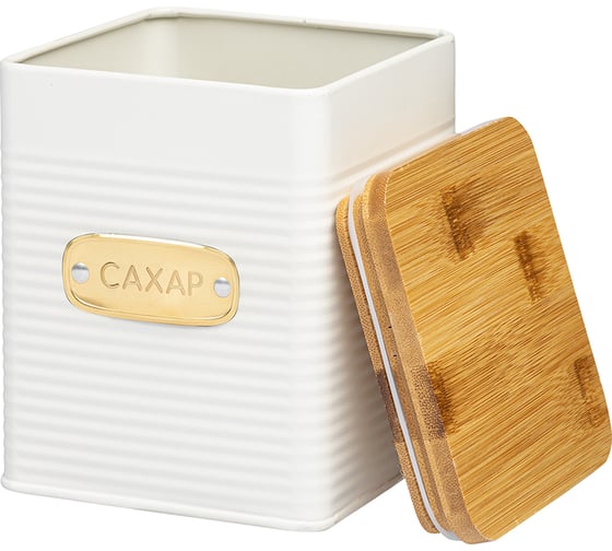 Банка для хранения сахара Smart Solutions Irmel, 1,7 л, молочная SS0000194