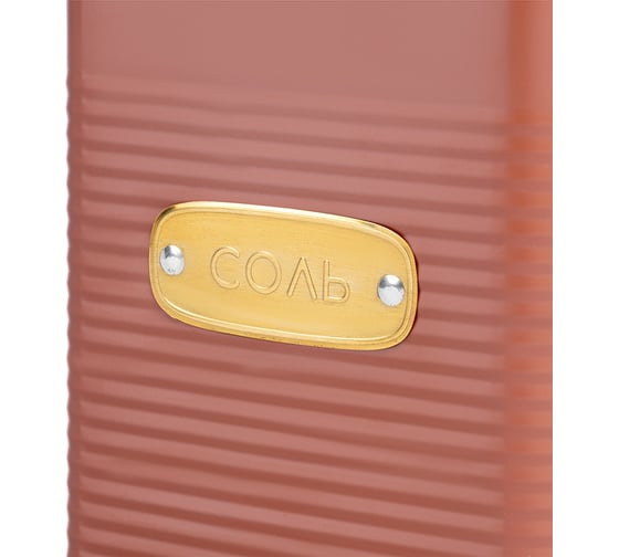 Банка для хранения соли Smart Solutions Irmel, 1,7 л, терракота SS0000205