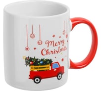 Кружка керамическая PERFECTO LINEA MERRY CHRISTMAS-3 в коробке, 350 мл 30-202533