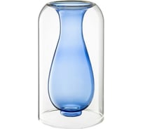 Ваза Bergenson Bjorn Muse, 22 см, индиго BB0000860