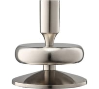 Подсвечник Bergenson Bjorn Stone, 13 см, серебристый BB0000905