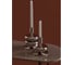 Подсвечник Bergenson Bjorn Stone, 13 см, серебристый BB0000905 4
