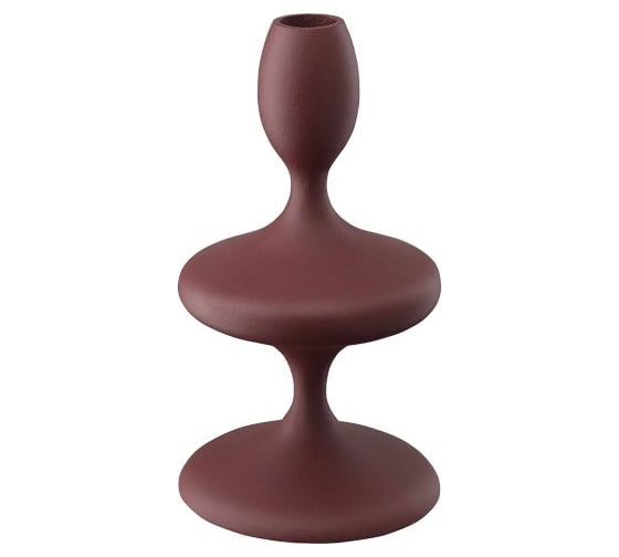 Подсвечник Bergenson Bjorn Vivlend, 20 см, винный BB0000869