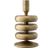 Подсвечник Bergenson Bjorn Stone, 20 см, античная латунь BB0000867