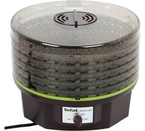 Сушка для фруктов и овощей TEFAL DF1008 5 поддонов, 525 Вт, черный 717125