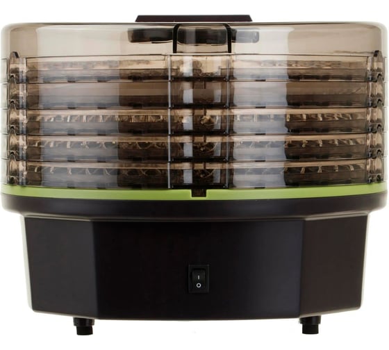Сушка для фруктов и овощей TEFAL DF1008 5 поддонов, 525 Вт, черный 717125