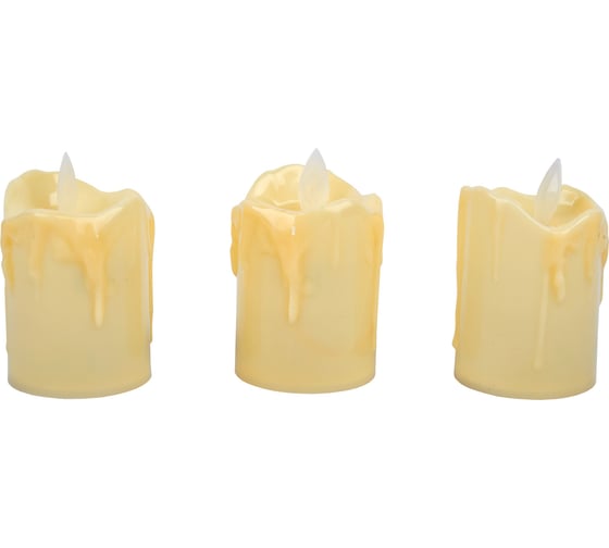 Декоративные свечи Uniel ULD-F062 WW CANDLE SET3 UL-00012457
