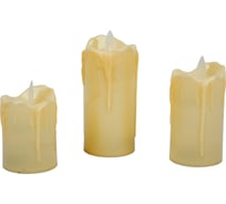 Декоративные свечи Uniel ULD-F063 WW CANDLE SET3 UL-00012458