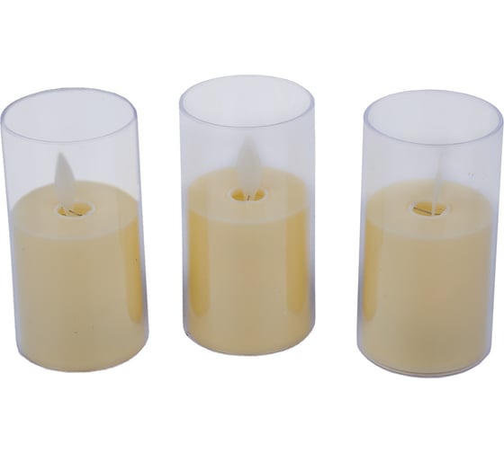 Декоративные свечи Uniel ULD-F064 WW CANDLE SET3 UL-00012456