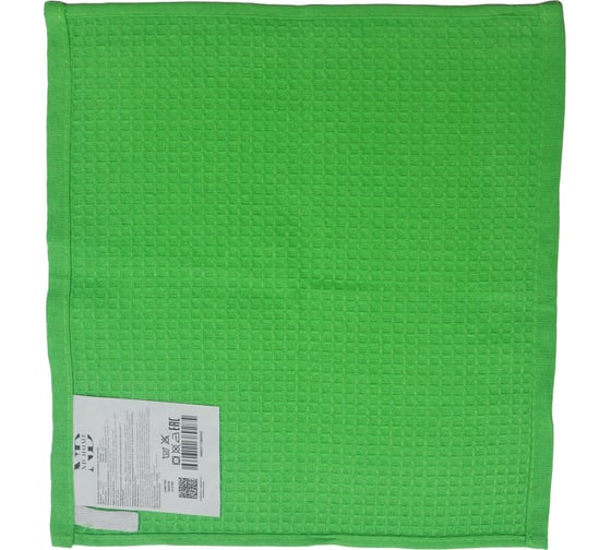 Полотенце кухонное с петелькой ND Home 30x30 см, цвет салатовый 313763