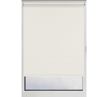 Рулонная штора PRAKTO JUTA 55x160 см белый 97283103