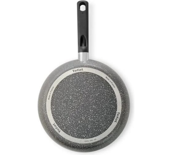 Сковорода TEFAL Natural Cook 04213128 круглая 28 см, покрытие Mineralia, ручка несъемная, (без крышки) серый 2023774