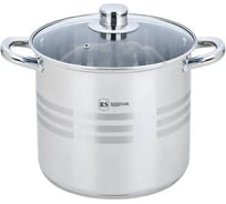 Набор кастрюль Rainstahl RS/CW 2301-06 6 предметов, со стеклянной крышкой, 7,2 л, 9 л, 11 л, 3-шаговое дно (х4) 2301-06RS/CW BK