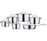 Посуда Rainstahl RS\CW 1214-12/12 предметов, 2,1 л, 2,1 л, 2,9 л,3,9 л, 6,5 л, 2,9 л, 5-ти шаговое дно(х2) 1214-12RS\CW 1
