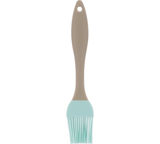 Кисточка кулинарная Regent inox силиконовая, 17 см, бежевая с мятным, Linea Silicone 93-SI-CU-11.9