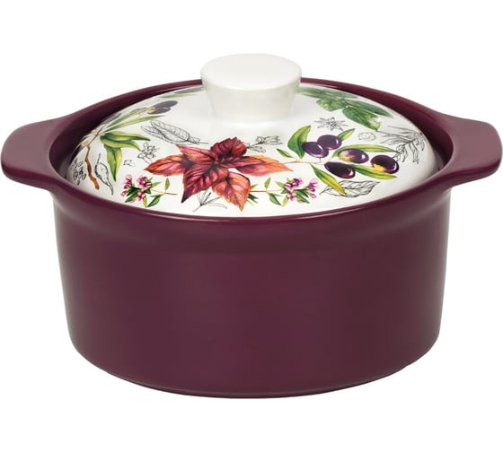 Кастрюля appetite Basilic керамика, 1,6 л CS2009-BS