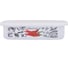 Лоток appetite Chilli эмаль, 0,8 л, прямоугольный, пластиковая крышка 2506/4 1