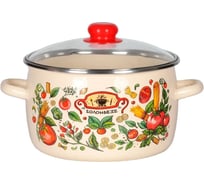 Кастрюля appetite Болоньезе эмаль, сфер 3,0 л 1RC181S