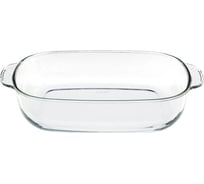 Форма appetite стеклянная прямоугольная 34x22x6 см, 2.7 л с ручками PLG27