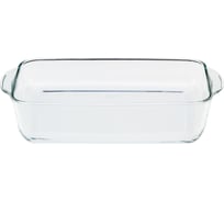 Форма appetite стеклянная прямоугольная 35x20x7 см, 2.8 л глубокая с ручками BR3