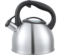 Чайник appetite нержавеющая сталь 2.5 л со свистком LKD-4125BL