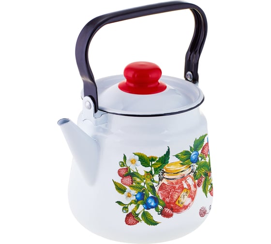Чайник appetite эмалированная сталь Конфитюр без свистка 3.5 л 1с26с