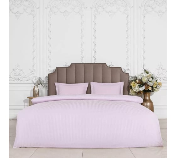 Комплект постельного белья Arya Home Arya 1.5 спальный 160x220 cм Otel сиреневый 8680943098146 1