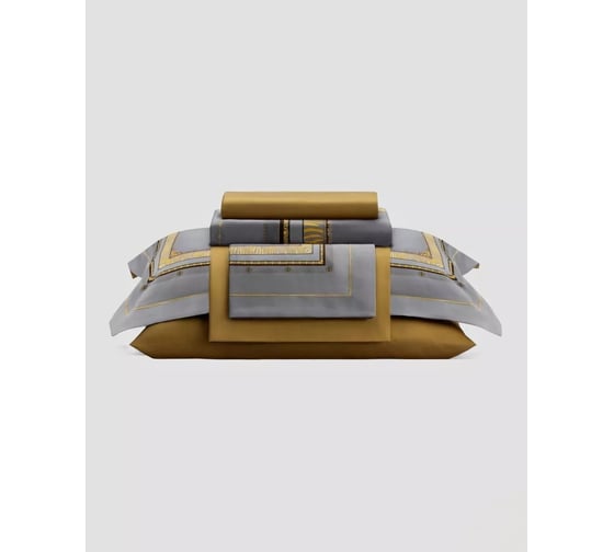 Комплект постельного белья Arya Home Arya Diamond сатин 2 спальный 200x220 cм Nuit 8680943210036