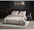 Комплект постельного белья Arya Home Arya Diamond Сатин 2 спальный 200x220 cм Paisley серый 8680943247070 7