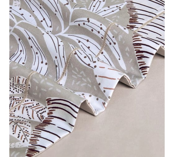 Комплект постельного белья Arya Home Arya Diamond Сатин 1.5 спальный 160x220 cм Tori серый 8680943247025