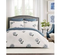 Комплект постельного белья Arya Home Arya Alamode 1.5 спальный 160x220 cм Dawn темно-синий 8680943243911