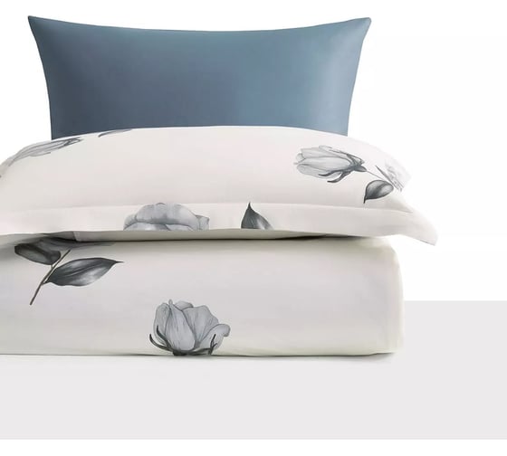 Комплект постельного белья Arya Home Arya Alamode Семейный 160x220 cм Dawn темно-синий 8680943244239