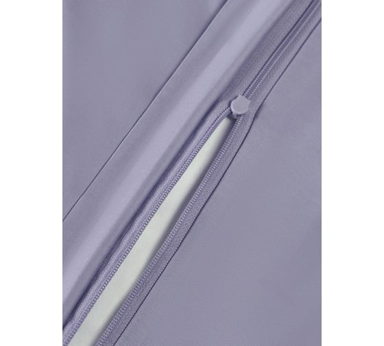 Комплект постельного белья Arya Home Arya Vip из однотонного сатина 1.5 спальный 160x220 cм сиреневый 8680943244345