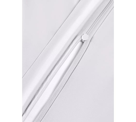 Комплект постельного белья Arya Home Arya Vip из однотонного сатина Семейный 160x220 cм белый 8680943231048