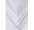 Комплект постельного белья Arya Home Arya Vip из однотонного сатина Семейный 160x220 cм белый 8680943231048 4