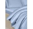 Комплект постельного белья Arya Home Arya Vip из однотонного сатина Семейный 160x220 cм светло-синий 8680943231130 2