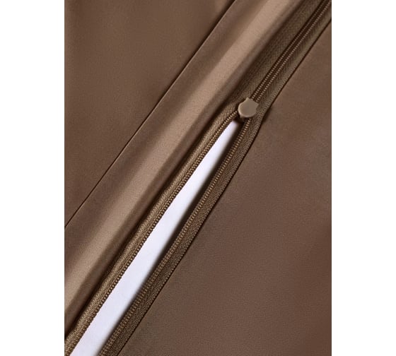 Комплект постельного белья Arya Home Arya Vip из однотонного сатина 1.5 спальный 160x220 cм темно-коричневый 8680943244321
