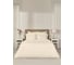 Комплект постельного белья Arya Home Arya Vip из страйп сатина Семейный 160x220 cм кремовый 8680943244383 1