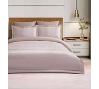 Комплект постельного белья Arya Home Arya Бамбук Tencel 2 спальный 200x220 cм Morse розовое золото 8680943247551