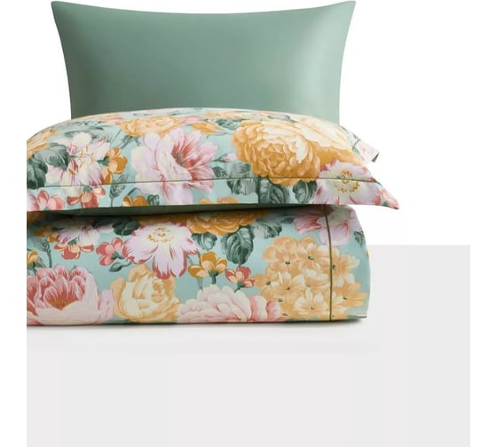 Комплекты постельного белья Arya Home из сатина Arya Exclusive 2 спальный 200x220 cм Charm зеленый 8680943246950