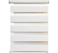 Рулонная штора день-ночь УЮТ КАНЗАС 50х160 см, белый УТ000056335