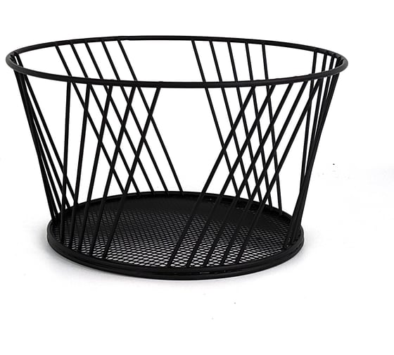 Корзина для фруктов HANDY HOME матовый черный LB-21 BL