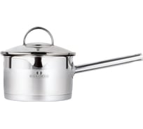Ковш Bella Cucina BC-2157 из нержавеющей стали со стеклянной крышкой Marino 16x9 см, 2 л 2157-BC