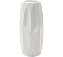 Декоративная ваза Вещицы Контур, 120х120х260 мм, белый Cha26-M
