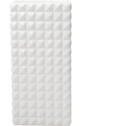 Декоративная ваза Вещицы Структура, 145х85х300 мм, белый Cha22