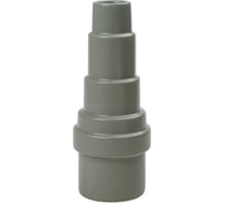 Декоративная ваза Вещицы Баланс, 100х100х250, серый Cha18