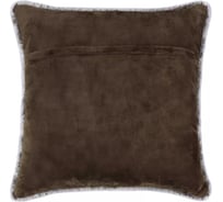 Наволочка Arya Home Кролик Искусственный мех 45x45 Atlas Сухая Роза 8680943098054