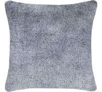 Наволочка Arya Home Atlas Кролик Искусственный мех 45x45 Черный 8680943098061