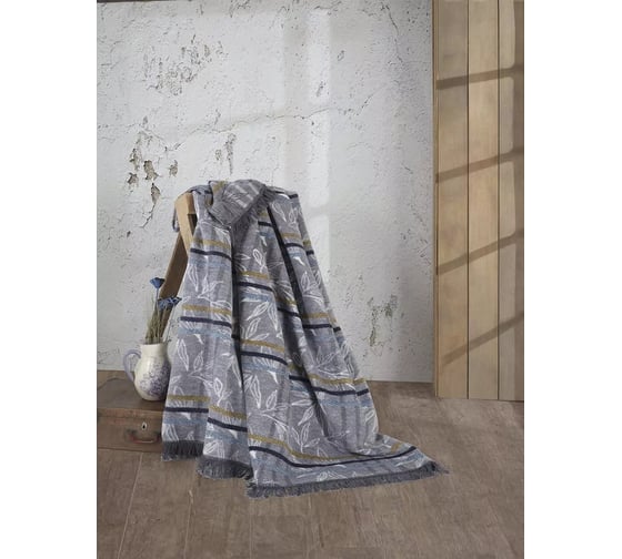 Плед Arya Home Shade Arya Хлопок 150x200 Серый 8680943253781