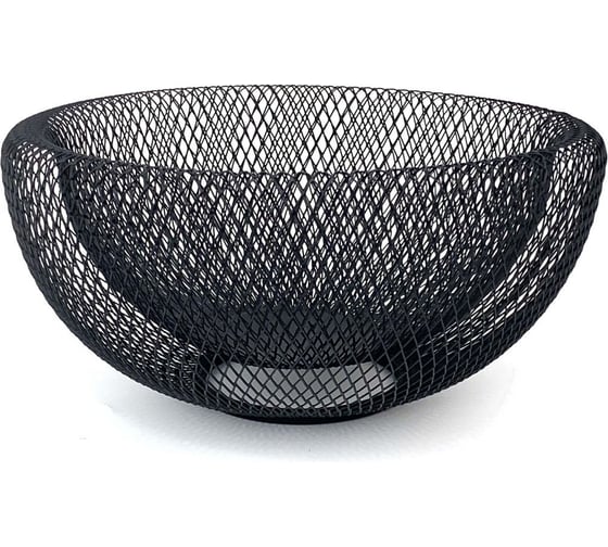 Фруктовая корзина Arya Home Arya сетчатая, small, черный 8680943251244 1